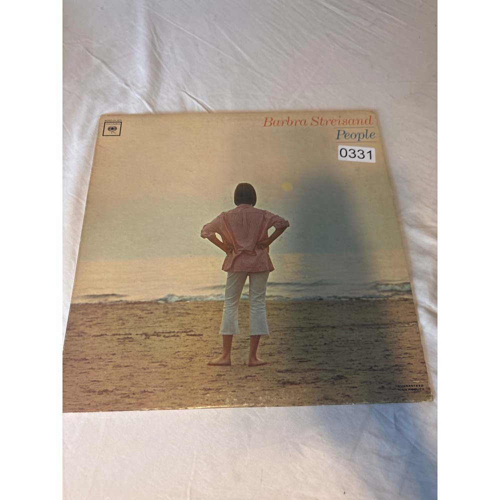 Barbra Streisand People Vinyl LP Mono 12" 1964 Columbia CL 2215 Good Vintage Pop